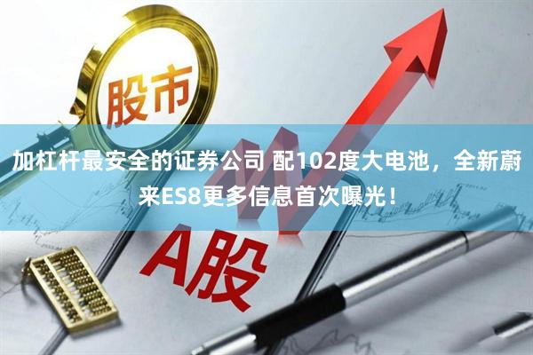 加杠桿最安全的證券公司 配102度大電池，全新蔚來(lái)ES8更多信息首次曝光！